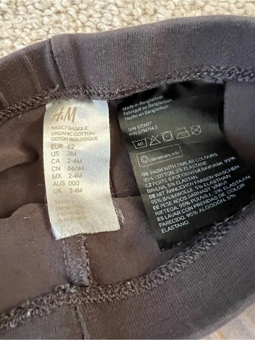 Set of H&M Neutral Bodysuits and Panta